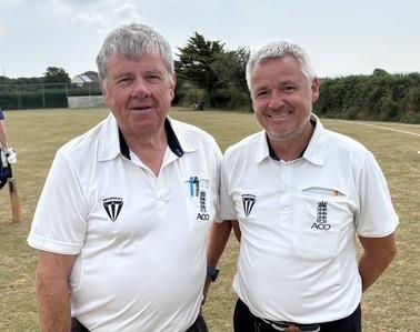 Umpires - Gareth Brace and Neill Crawshaw